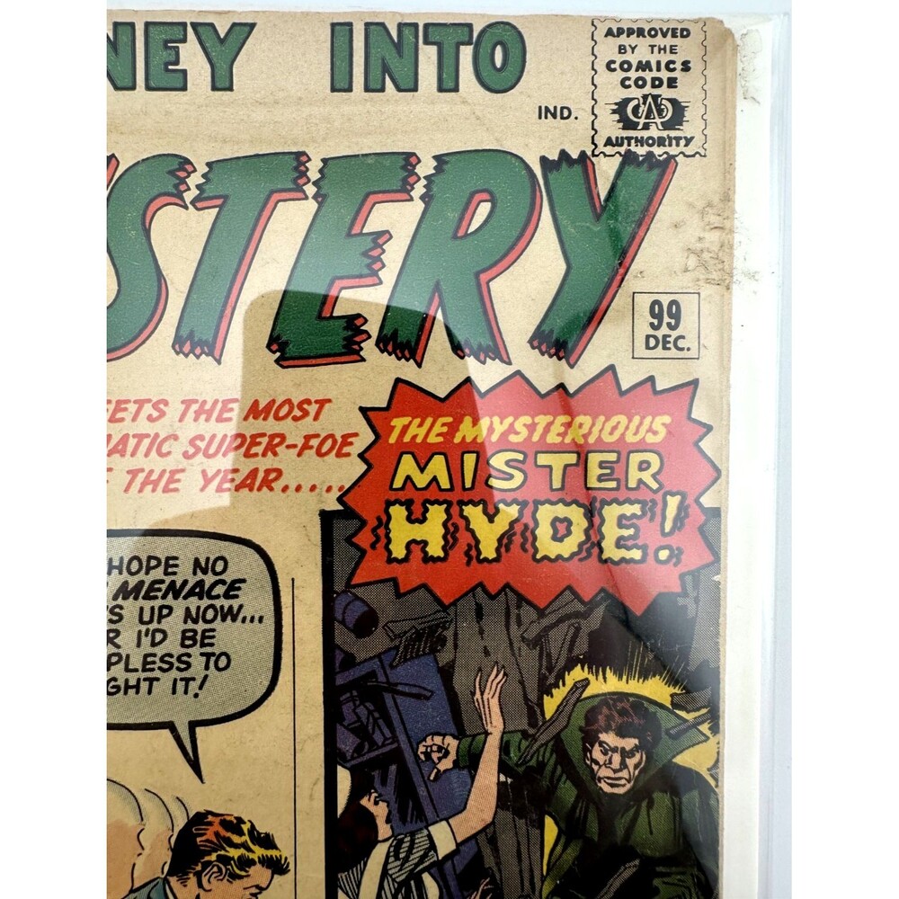 Journey Into Mystery #99 (1963) Marvel Comics Thor vs Mister Hyde Silver Age - Picture 5 of 6